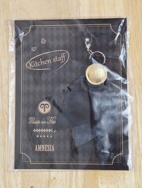 *4 for $30* Amnesia Scarf Crest Charm Strap Keychain